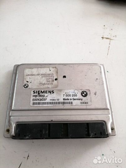 Блок управления двигателем Bmw Е39