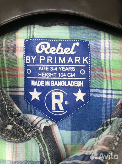 Рубашка на мальчика р.104 (3-4года)