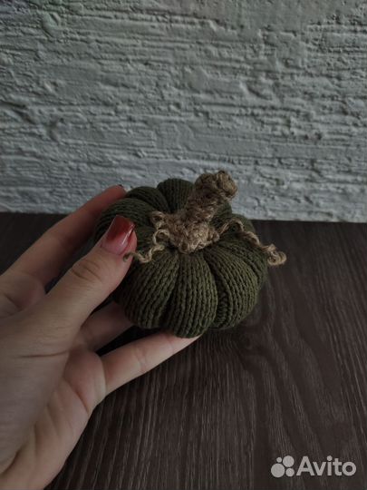 Вязаная тыква