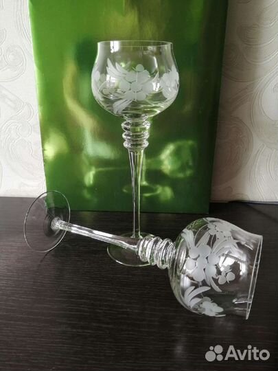 Фужер винтажный коллекционный (2 штуки)