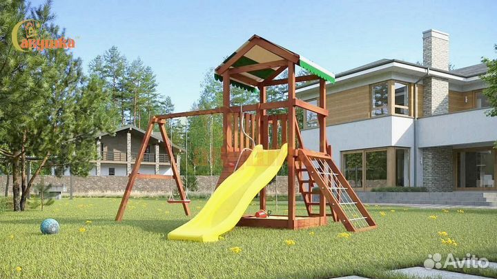 Детский игровой комплекс для улицы Савушка Хит 2