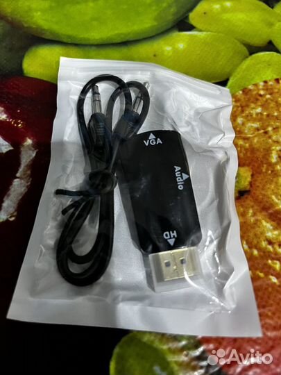 Переходник с vga на hdmi со звуком