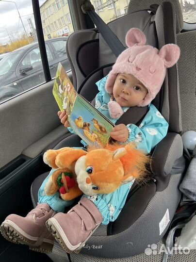 Шапка на девочку 1 год