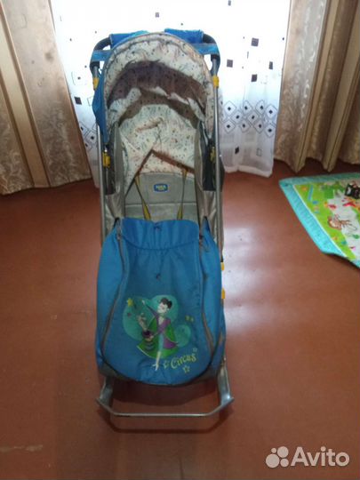 Сани коляска детские