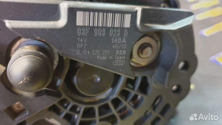 Генератор Audi VW Skoda