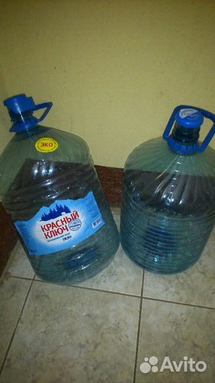 Бутыли для воды 18,9 литров и 10 л