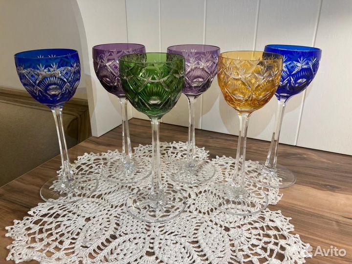 Хрустальные бокалы Nachtmann винтаж