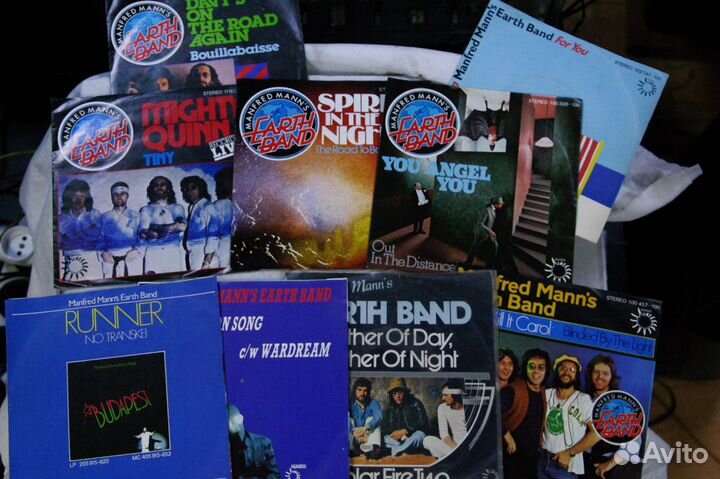 Manfred Manns Earth Band коллекция синглов 8 шт