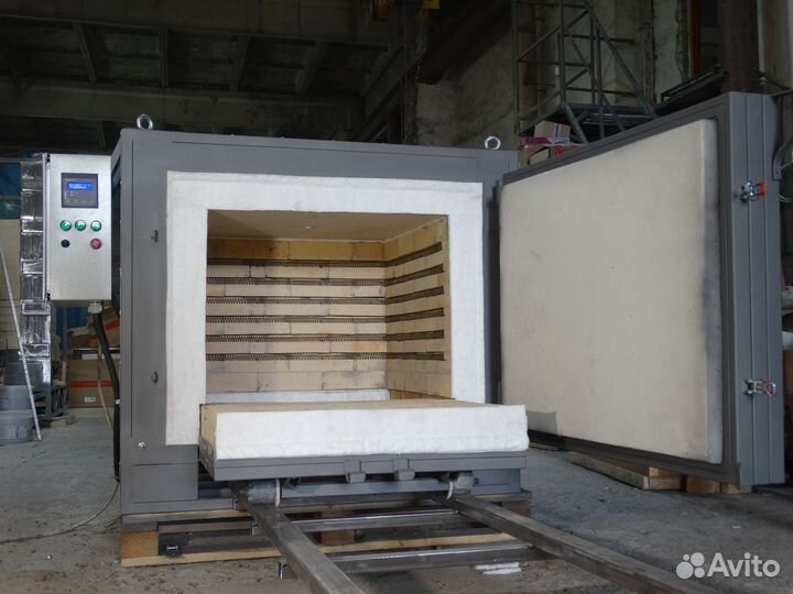 Печь муфельная с выдвижным подом