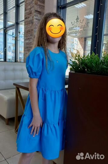 Платье для девочки 146