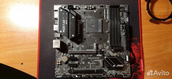 Материнская плата msi b450m mortar max