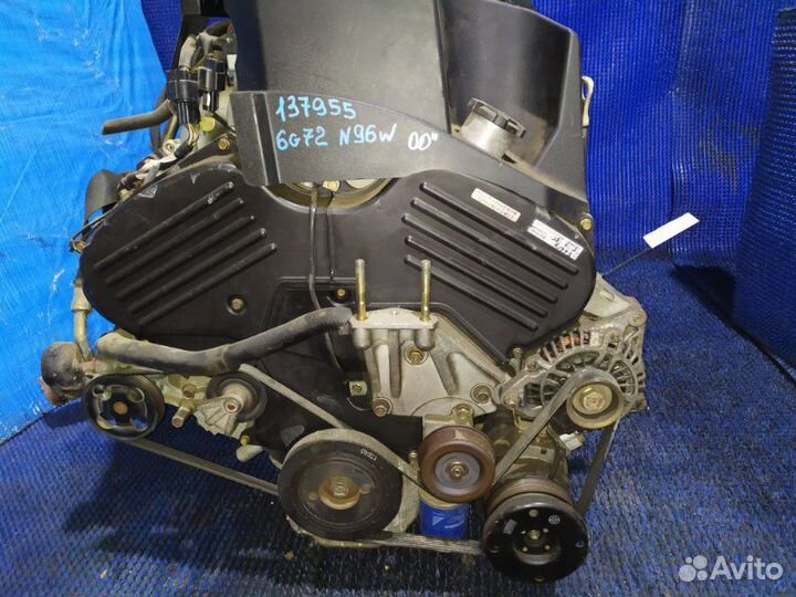 Двигатель Mitsubishi Chariot Grandis N96W 6G72 GDI