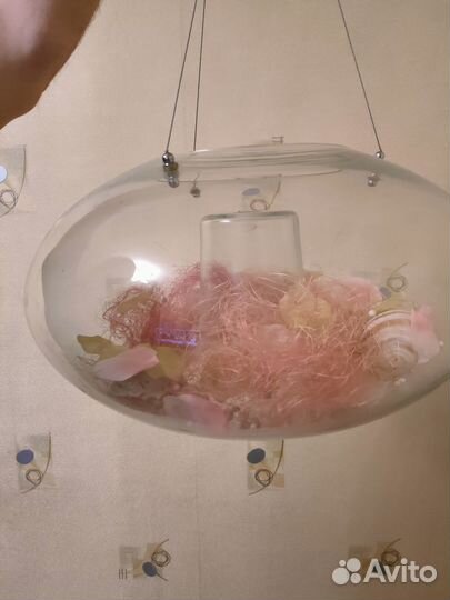 Люстра + светильник