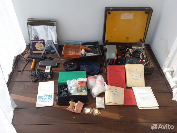 Фотопринадлежности фототовары фотобумага СССР