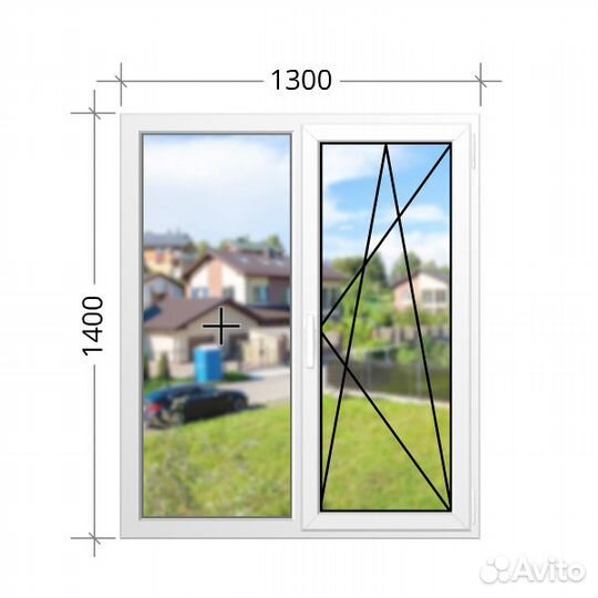 Окна с завода без монтажа