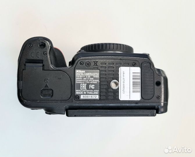 Зеркальный фотоаппарат Nikon D750 body