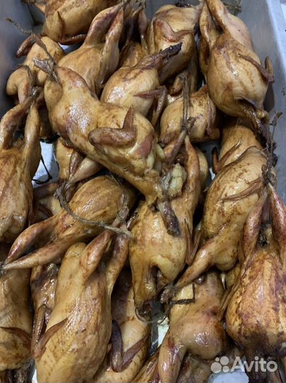 Копченые перепела (мясо)