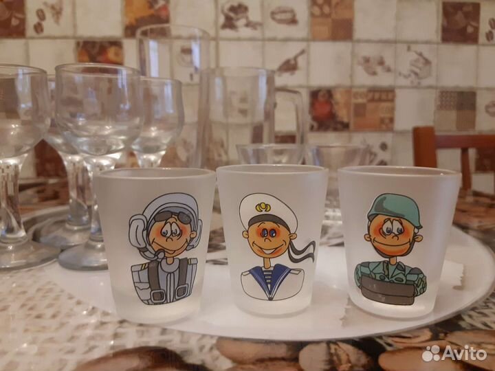 Рюмки бокалы