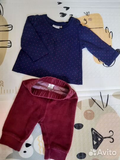 Пакет вещей на девочку 3-6 месяцев