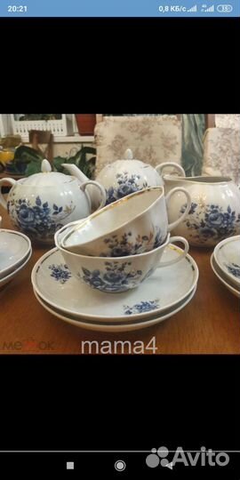 Сервиз чайный, чайные пары