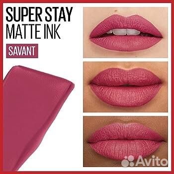 Новые Помада Maybelline New York Super stay