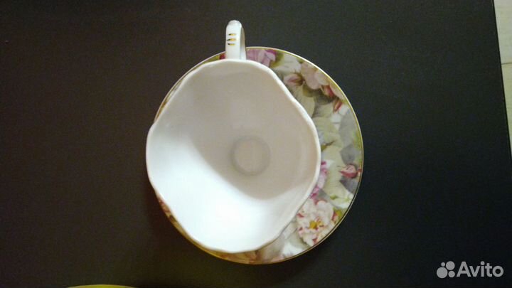 Чайный сервиз кружки блюдца в коробке