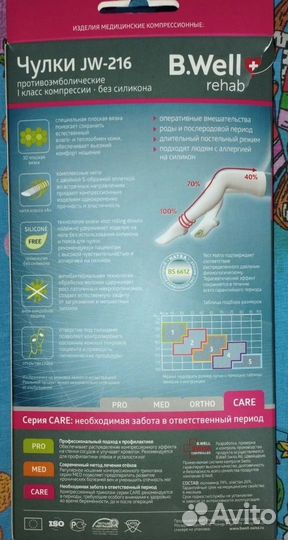 Компрессионные чулки 1 класс