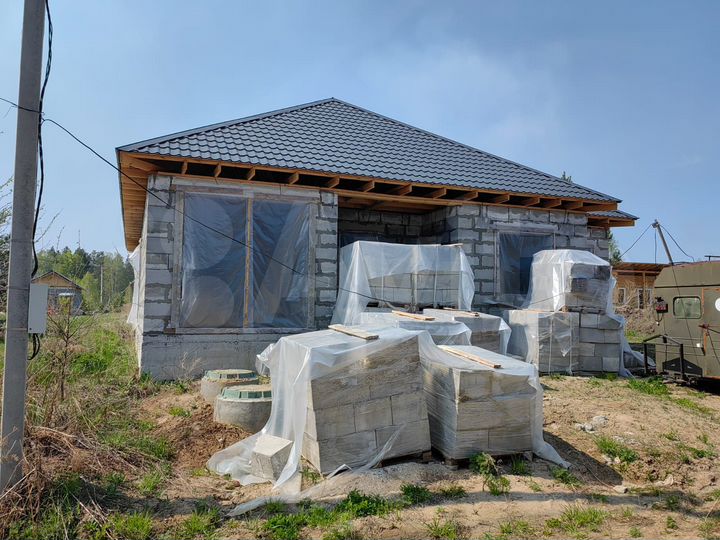 Дом 160 м² на участке 10 сот.