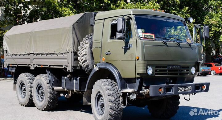 Тент военный на армейский Камаз 5350