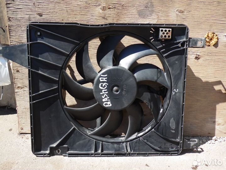 Дифузор вентилятора в сборе Ниссан Кашкай