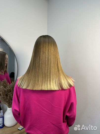 Кератин ботокс полировка