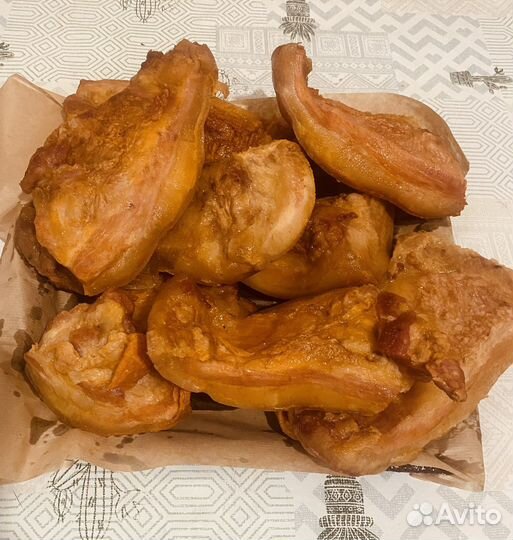 Сало копченое домашнее