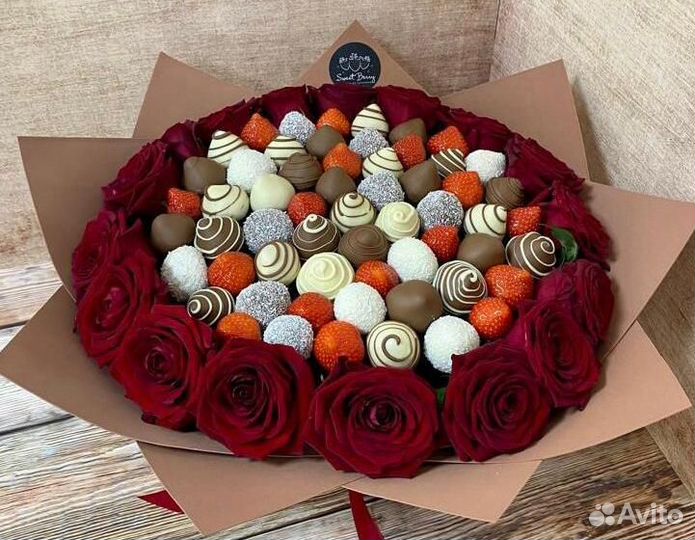 VIP Букеты Клубника в шоколаде с доставкой