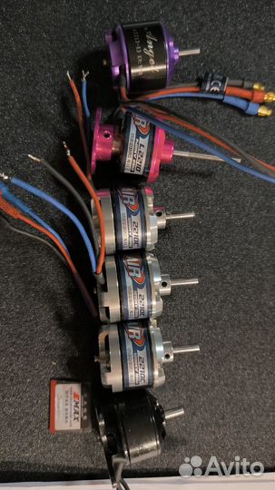 Бк двигатели 6 шт и держатели винтов