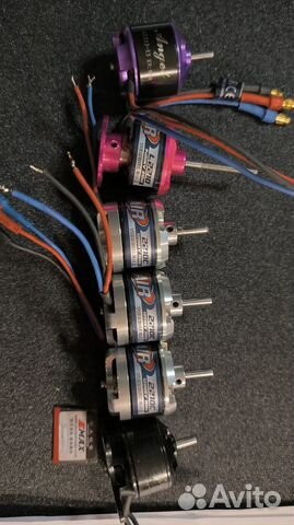 Бк двигатели 6 шт и держатели винтов