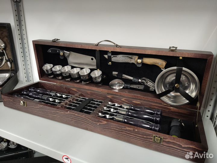 Шашлычный набор D-8, 32 предмета