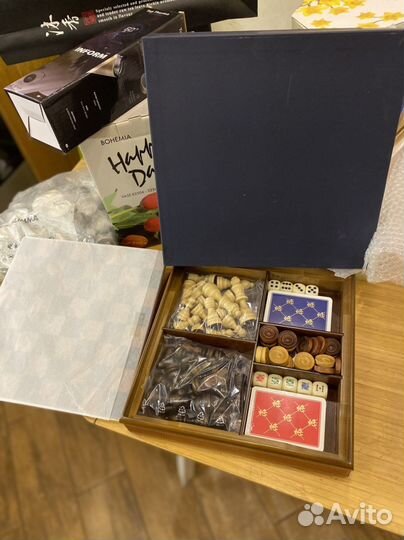 Новый шахматный игровой набор кожаный