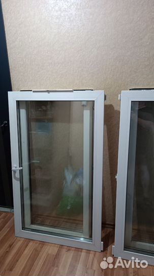 Окна пластиковые пвх бу с рамой