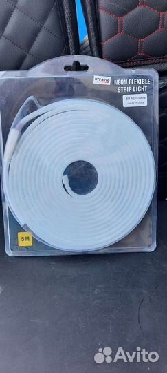 Неоновая лента в авто