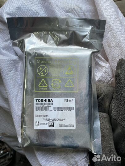 Жесткий диск Toshiba новый
