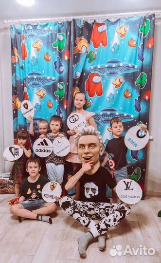 Аниматор на детский праздник, Влад А4, куклы рост