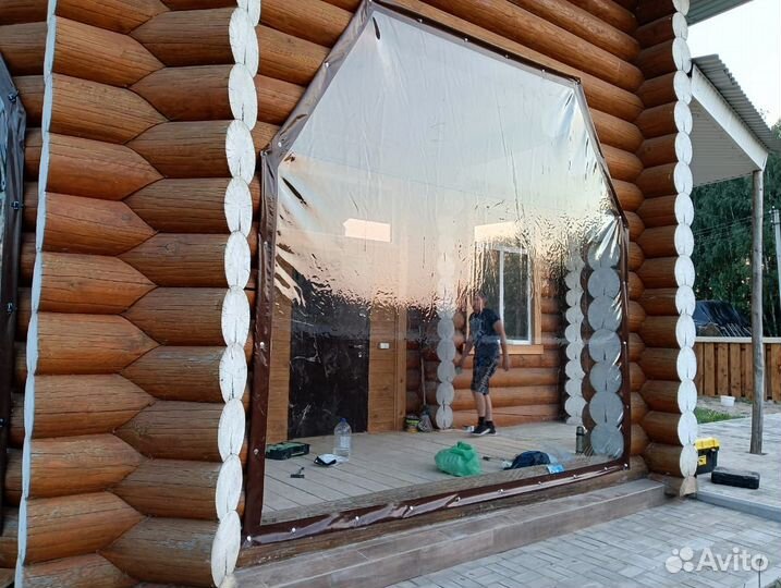 Мягкие окна для беседок и террас