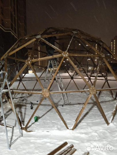 Геокупол для глэмпинга