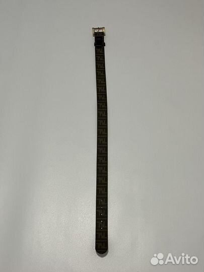 Ремень Fendi Zucca College Brown