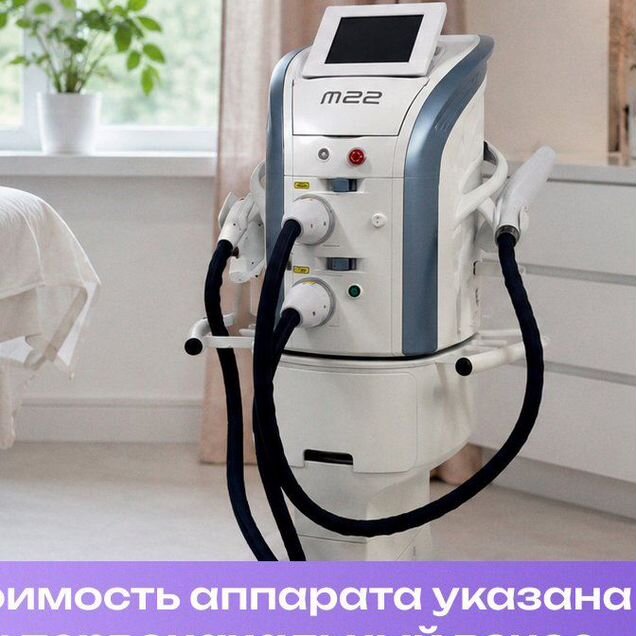 Лазерный аппарат М22 в рассрочку