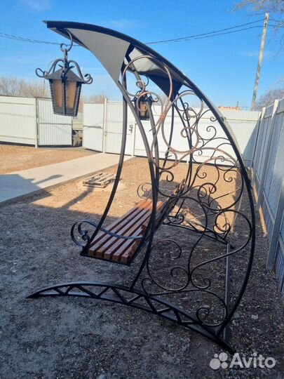 Тент на садовые качели