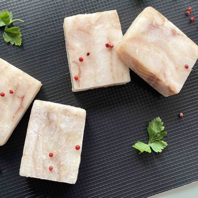 Филе минтая кубики