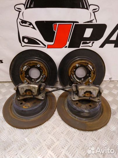 Комплект задних тормозов Mitsubishi Lancer X (2007