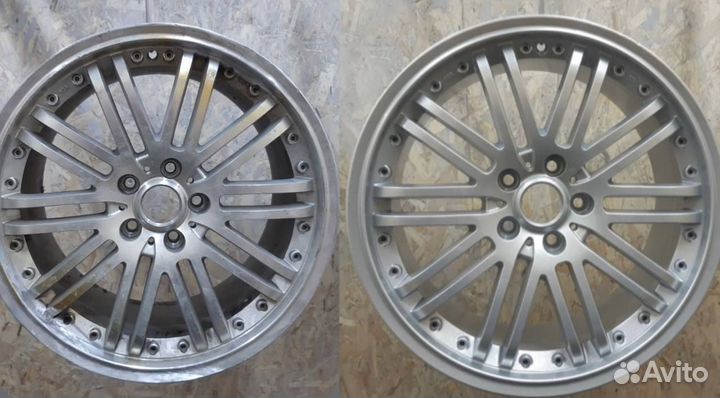 Пескоструйная обработка порошковая покраска дисков