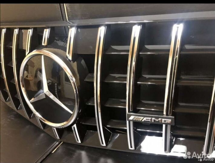 Решётка радиатора GT style для Mercedes E 212 213